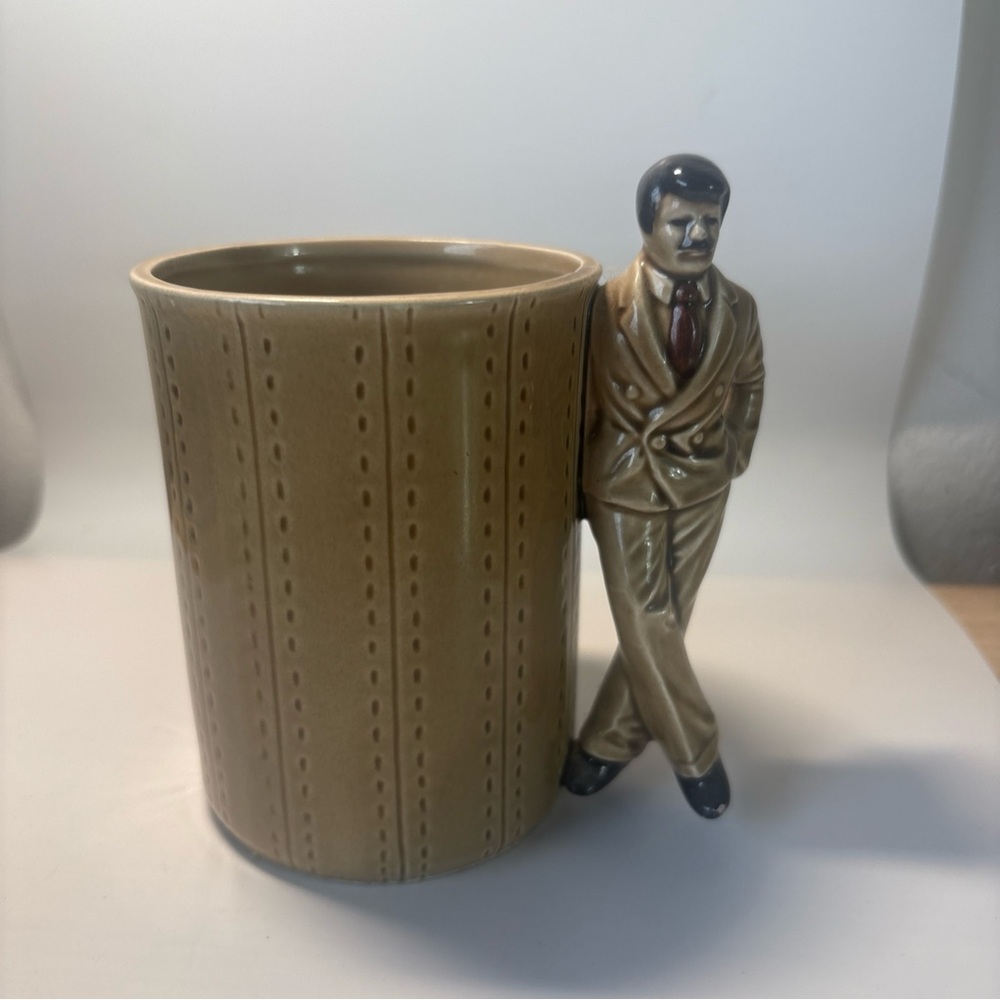 Vintage 1979 Enesco Ceramic Business Suit Man